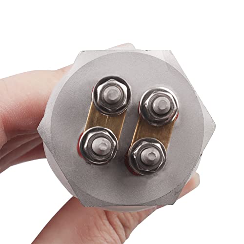 Heizelement 2U 1 (DN25)33mm BSP 36V 1500W Edelstahlflansch mit Silikonring