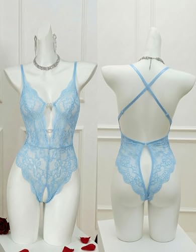 Image of Avidlove Sexy Lingerie for Women Lace Teddy Lingerie One Piece Lingerie Bodysuit