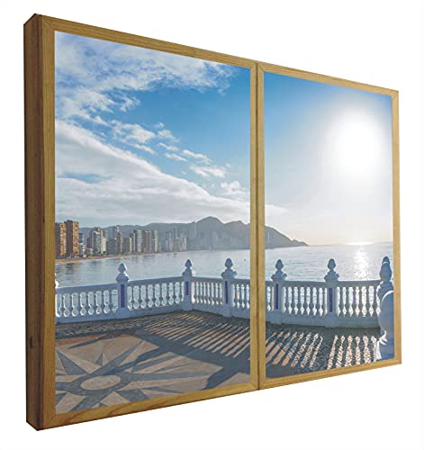 CCRETROILUMINADOS Ventanas Falsas Iluminadas con Leds Balcón del Mediterráneo Benidorm