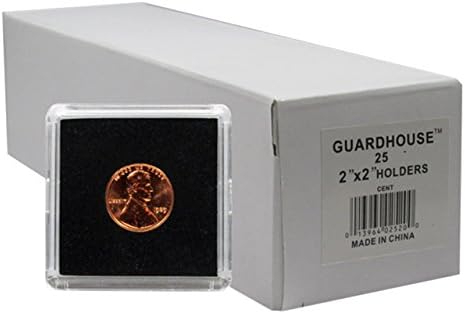 Guardhouse Tetra 2 x 2 Snaplocks for US and Canadian Small Cents Pack of 25 image 2