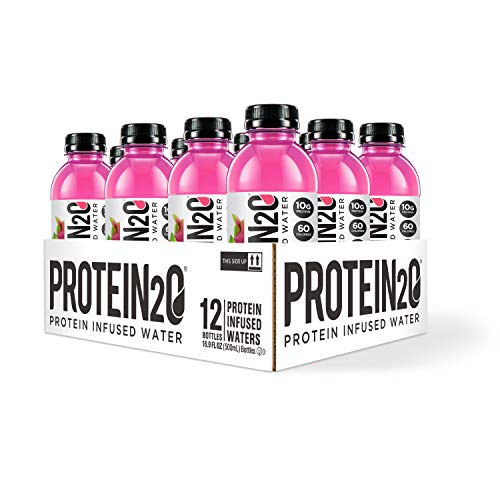 Protein2o Low Calorie Protein Infused Water, 10g Whey Protein Isolate, Acai Blueberry Pomegranate (16.9 Oz, Pack Of 12)
