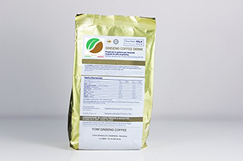 Soluble de boisson de café avec Ginseng 500 g Cover