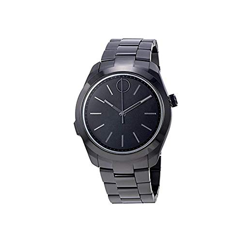 Movado Bold Motion Black Stainless Steel Mens Watch 3660004