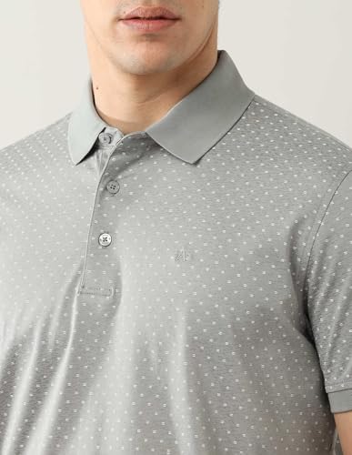 Image of Arrow Men's Geometric Regular Fit Polo Shirt