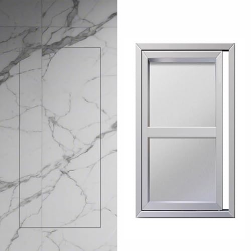 Trappe d'inspection aluminium 26 x 58 porte d'accès cachée - 2