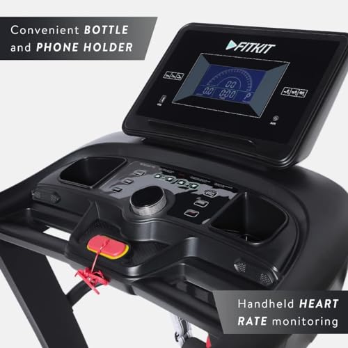 Image of Fitkit by cult.sport FT450M (6HP Peak) Motorised Treadmill (Max Speed: 18km /h, Max Weight: 140Kg) with 1 Year Warranty