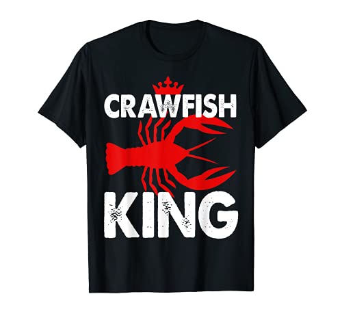 Boil King Crawfish Foodie Tee Shirts Funny Party Gifts Camiseta