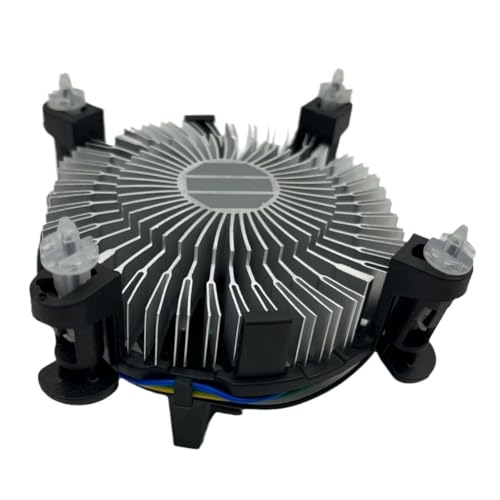Ocnvlia Ventilador de Refrigeración de CPU con Disipador Térmico, 2400 RPM Hidráulico para LGA 775 1150 1155 1156 1151, Rendimiento Óptimo en Juegos.