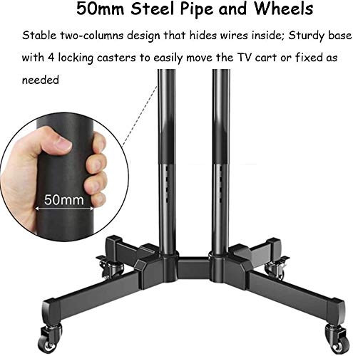 Soporte móvil universal para TV 32-70 pulgadas miniatura 3