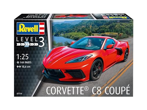 Revell 1/24 Chevrolet Corvette C8 Coupe miniatura 2