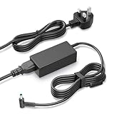 65W 45W Laptop Charger 19.5V 3.33A for HP Pavilion x360 11 14 15, Envy x360 13 15 17, Elitebook 820 840 850 G3 G4, ProBook 450 650 640 G5 G4 G6 G7, Spectre X2 Blue TIP AC Adapter Power Cord - Image 1