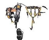 Aces Equine Trade Harnais de conduite rapide pour cheval en PVC renforcé Noir/jaune Taille Cob