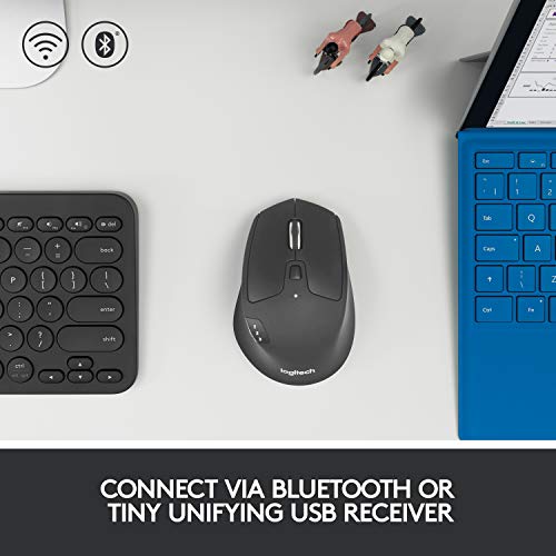 Logitech-M720-Wireless-Triathlon-Mouse-with-Bluetooth-for-PC-with-Hyper-Fast-Scrolling-and-USB-Unifying-Receiver-for-Computer-and-Laptop-Black