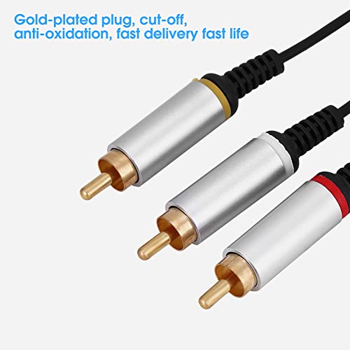 1.5M Streamlined Ps Game Av Wire Component Tv Lead Cord Av Cable Av Cable Audio Video Cord Video Rca Adapter Cord Video Cable Tv Cable,Psp Component Replacement Cable For Psp2000 3000 #TOP5