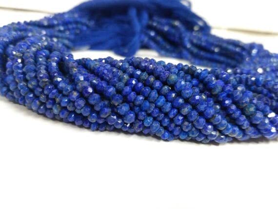 Perles lapis lazuli pour créer un cadeau personnalisé fait main destiné à un anniversaire unique