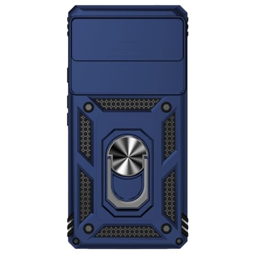 Protection Google Pixel 6A bleu étui ultra fin König Design rigide