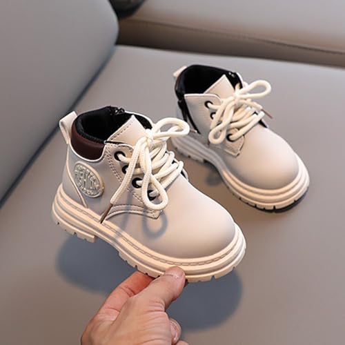 Boys Girls Unisex Ankle Boots Kids Toddler British Style Contrast Boot Side Zipper Design Casual Shoes Dress Booties2