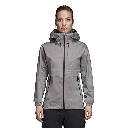 Veste imperméable femme XL coupe-vent gris Swift Pro 2.5L