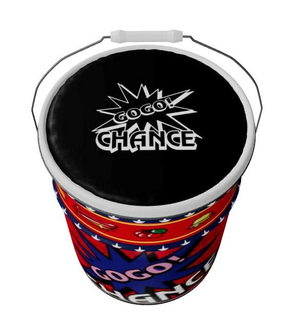Amazon.co.jp: ジャグラー ペール缶 スツール GOGO!CHANCE 椅子
