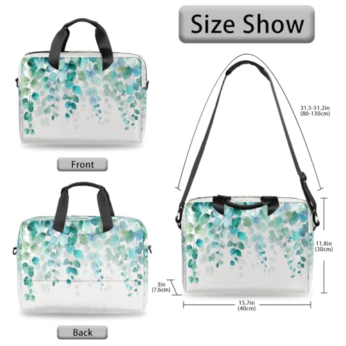 Maletín para laptop unisex 15.6-16 pulg resistente al agua miniatura 6