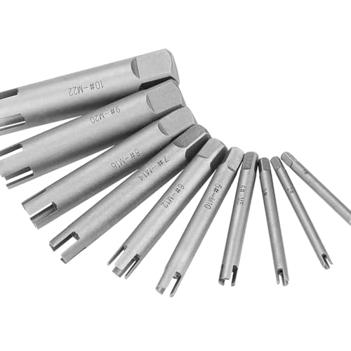 1 Saco Extrator de Parafuso de Cabeça Dupla de 3 Tamanhos, Conjunto de Extrator de Parafuso de Paraf