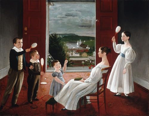 Impression sur toile de maître Ambrose Andrews, décoration chambre élégante 60x90