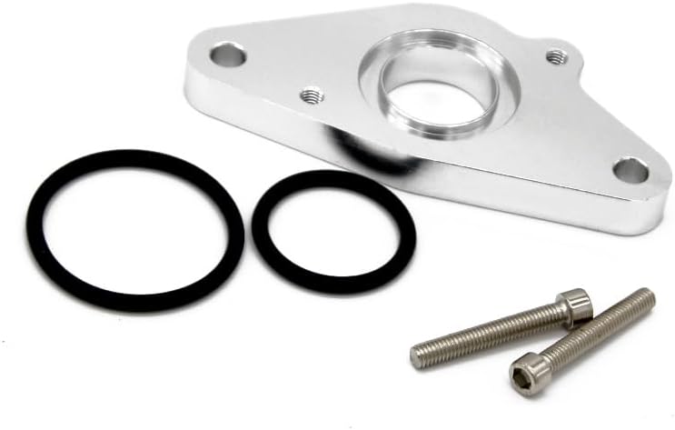 Aluminum Blow Off Valve Flange Adapter Compatible With 2002-2007 Compatible With SUBARU IIPERZA WRX STI GDB GDA EJ20 EJ25