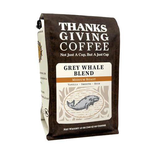 Grey Whale Blend Café Saborizado En Grano 12 oz miniatura 1