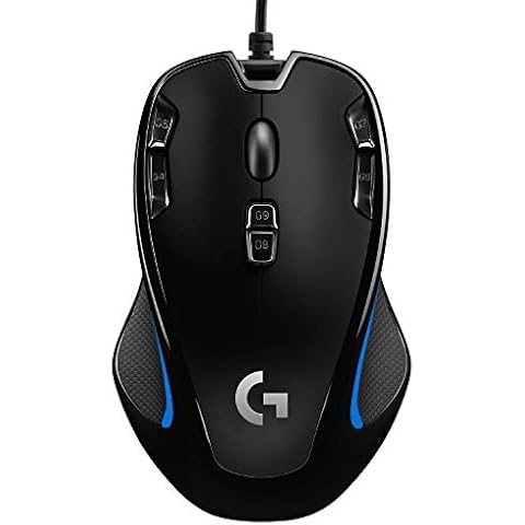 Logitech G300s Gaming-Maus mit 2,5K DPI Sensor, USB-Anschluss, RGB-Beleuchtung, 9 programmierbare Tasten Cover