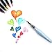 Watercolor Real Brush Pens, 24 Paint Markers + 1 Water Brush Pen, Professional Watercolor Pens Set for Painting, Coloring, Calligraphy & More, Acid Free, Asserted Colors