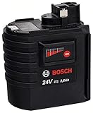 Tecnología celular NiMH. BOSCH 2607337298 - Batería enchufable HD 24V: 2,6Ah: NiMh