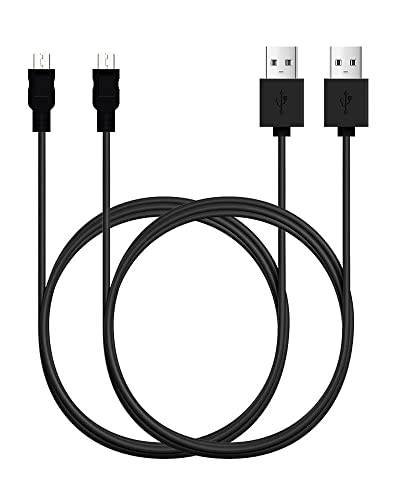 MYFON Micro USB Cable 2-Pack 6FT Black