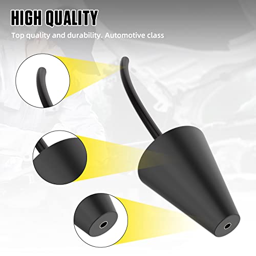 Smoke Cone Leak Detector Exhaust Intake Boot Adapter Diagnostics For Automotive Evap Leak Locator Tester #TOP3