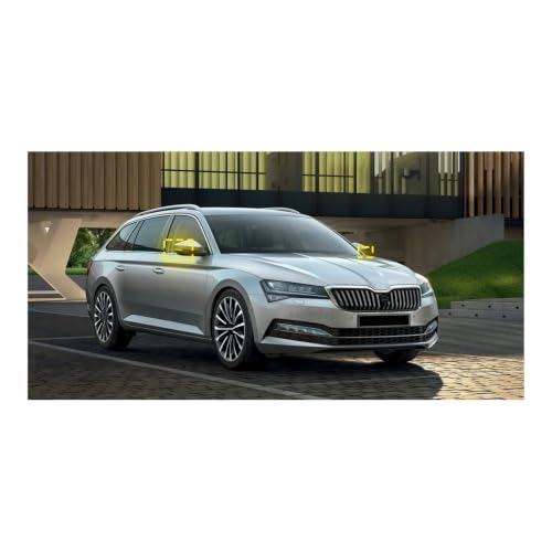 Indicateur de miroir d'aile LED dynamique anti angle mort pour Skoda 3V - 6