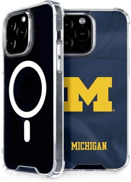 Skinit Phone Case Compatible with MagSafe iPhone 15 Pro Max - Officially Licensed University of Michigan M Logo Design