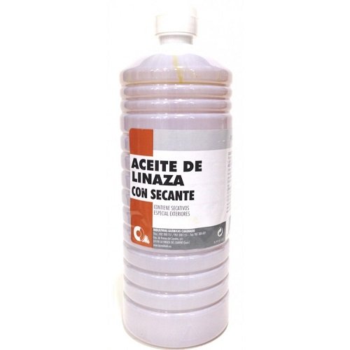 Cuadrado - Aceite de linaza con secante, 1000ml