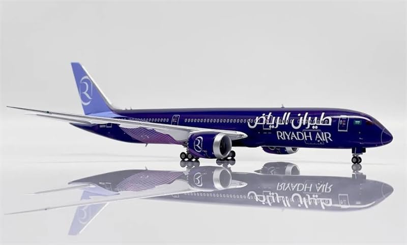 JC WINGS Riyadh Air for Boeing B787-9 N8572C Flaps Down 1:400