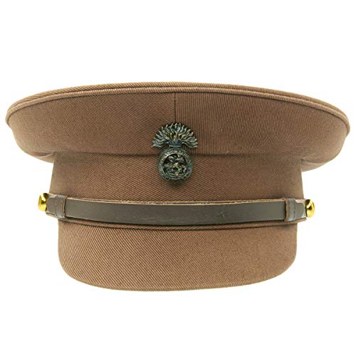 British WWI Officer Service Dress Peaked Cap- Size US 7 1/4 (58cm)