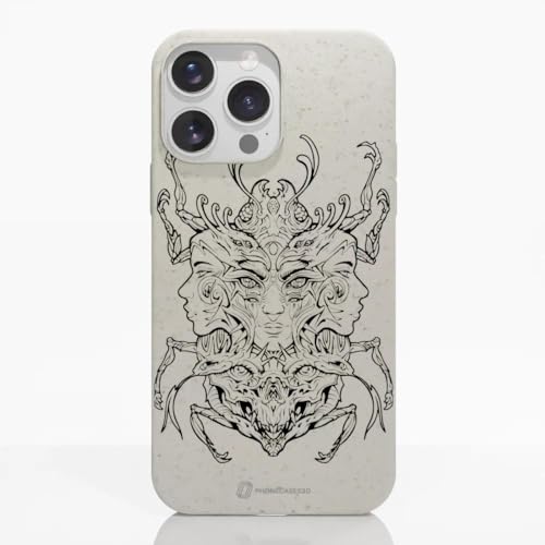 Coque iPhone 14 Pro Max protection rigide ergonomique blanche Pixel