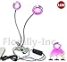 Produktbild Doppelkopf LED Pflanzenlampe Florally 16W Pflanzenleuchte USB Pflanzenlicht Wachstumslampe 36 LEDs verstellbar Grow Licht Wachsen Lichter