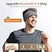 Sleep Headphones Bluetooth 6.0 Headband, 20H Playtime Headband Headphones with HD Stereo Speakers, Sports Wireless Earphones for Side Sleepers Workout Yoga Travel Meditation, Gifts for Women Men