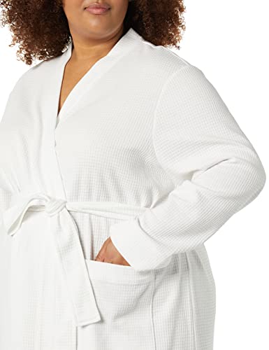 Image of Amazon Essentials Women's Lightweight Waffle Full-Length Bath Robe (Available in Plus Size)
