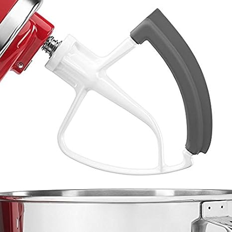 ティルトヘッドスタンドミキサー用のKitchenAid KFE5Tフレックスエッジビーター並行輸入品