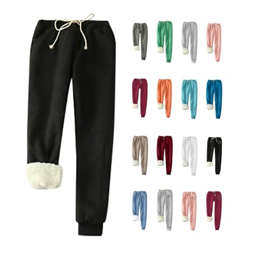 Pantalon de jogging femme doublé polaire pour vos journées cocooning à la maison