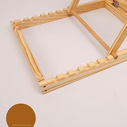 SAeWare Tablero de dibujo ajustable para mesa, soporte de madera, accesorios de boceto, estudio, marco H, suministros de arte