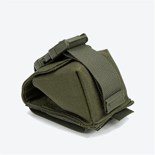 Tactical Grenade Pouch Molle Single Frag Grenade Pouch Nylon Everyday Carry Tool Bag Airsoft Paintball Combat Gear(BCP)