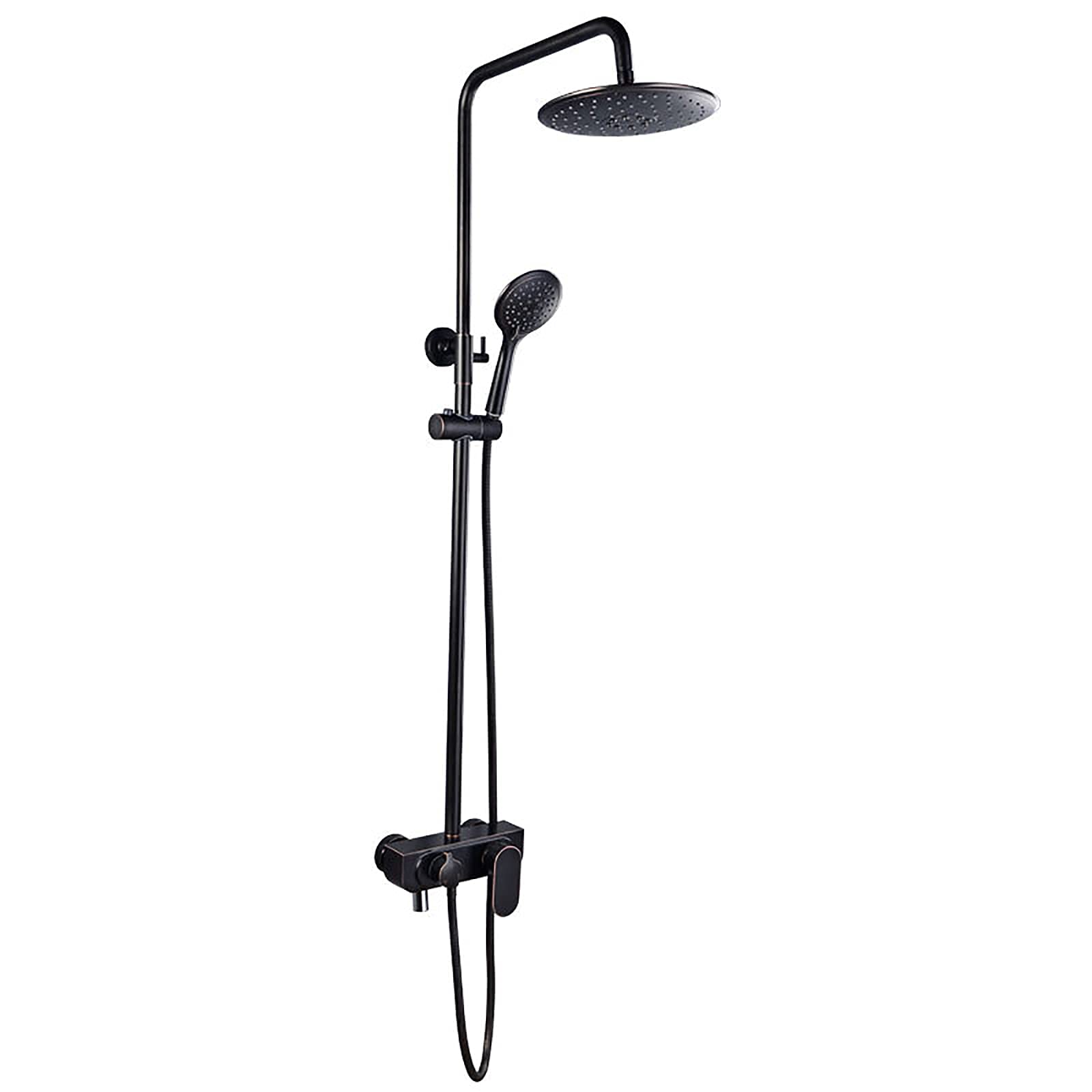 Système de douche anti-calcaire avec robinet mural pour stopper les fuites