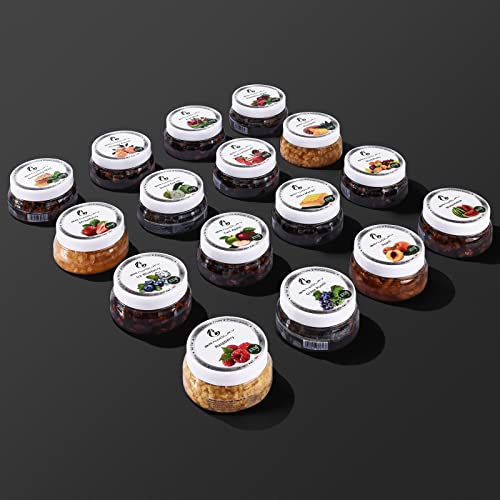 Brawolfy Hookah Shisha Flavors Set, Tobacco & Nicotine Free Molasses, Fruit Flavor Mix With Premium Flavors And Scents, 100 Grams Of Hookah Flavors (3Pcs-B) #TOP7