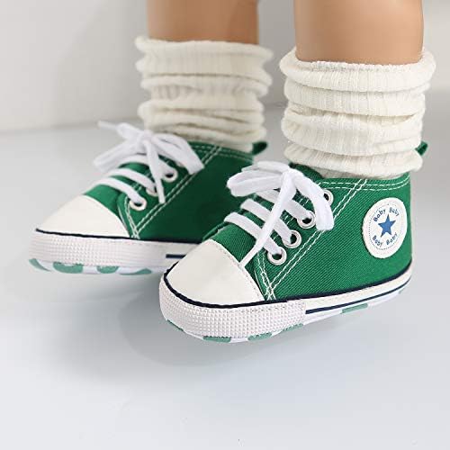 Baby Sneakers Cotton Breathable Rubber Sole Non-Slip First Walkers Shoes for Boys Girls 6 41fjcZPct1L. AC