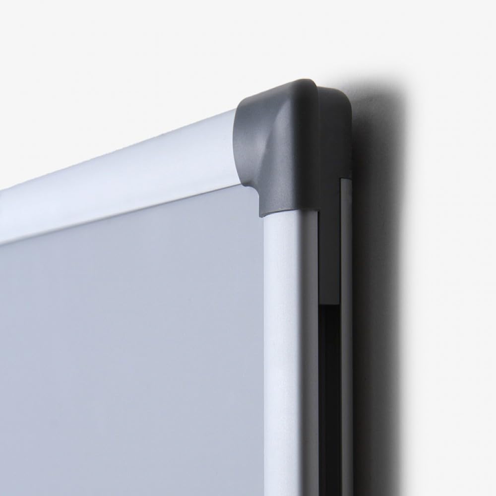 PROFI 100 x 200 Whiteboard 100x200 cm Speziallackierung weiß magnetisch Magnettafel
